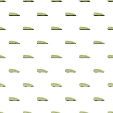 Rooftop cargo box pattern for travel and storage Illustrazione stock