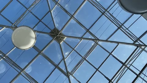 Rooftop glass Stock Footage 152132552