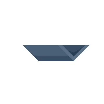 Rooftop gutter icon flat isolated vector Stock Illustration