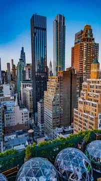 Rooftop New York Stock Photos