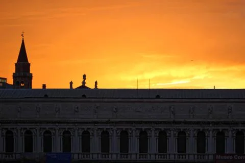 Rooftop over St Mark's Square Venice Stock Photos