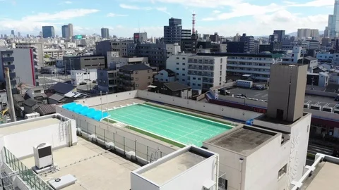 Rooftop pool in Japan Vidéo 122523745