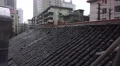 Rooftop On Rainy Dayn City Of Chengdu China 4k or 4k+ Resolution