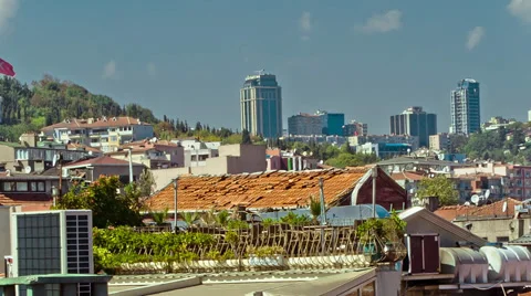 Rooftop Terrace Stock Footage 30726433