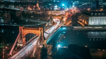Rooftop timelapse - Wroclaw Видео 85485520