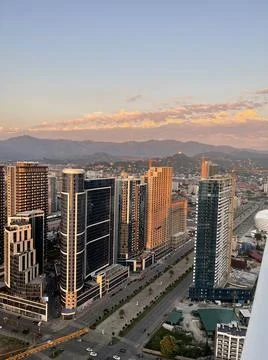 Rooftop view on Batumi Foto stock