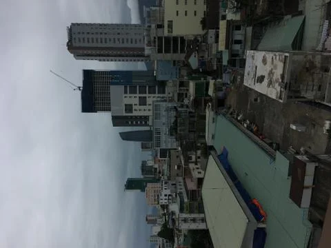 Rooftop View of Danang Stock Photos