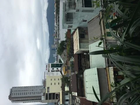Rooftop View of Danang Stock-Fotos