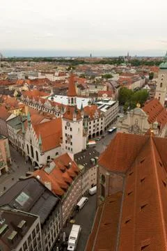 Rooftop view of Munich. Stock Photos