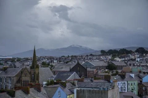 Rooftop view Stock Photos