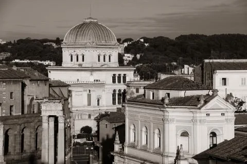 Rooftop view of Rome Stock-Fotos