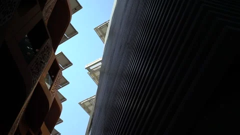 Rooftops and sky Video stock 155012219