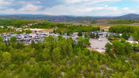 Rooftops and Streets Unveiled Stock Footage 313240235