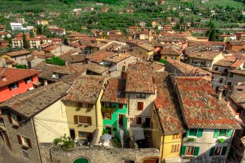Rooftops of Italy Stock Photos