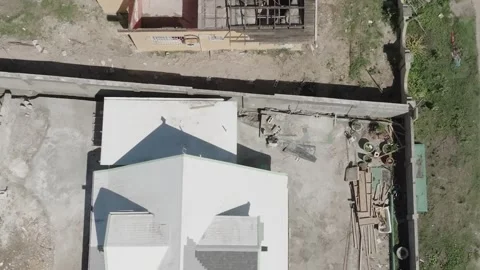 Rooftops in Jamaica Stock Footage 341342008