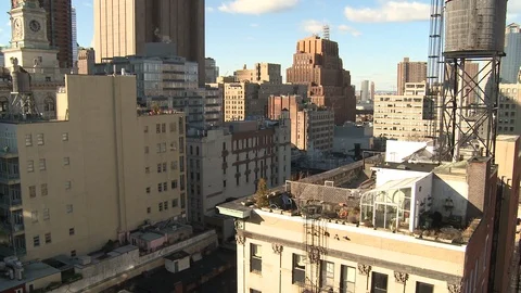 Rooftops in New York Vidéo 104879224