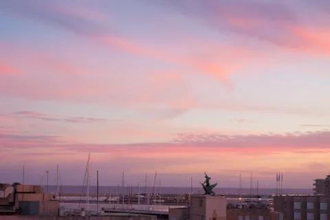 Rooftops of Palma, Majorca, Spain Stock Photos