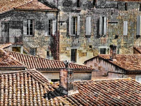 Rooftops 스톡 사진