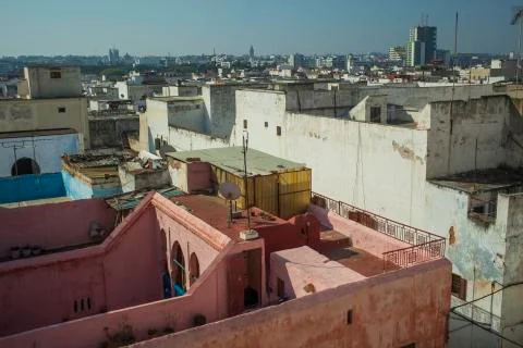 Rooftops of rabat Stock Photos