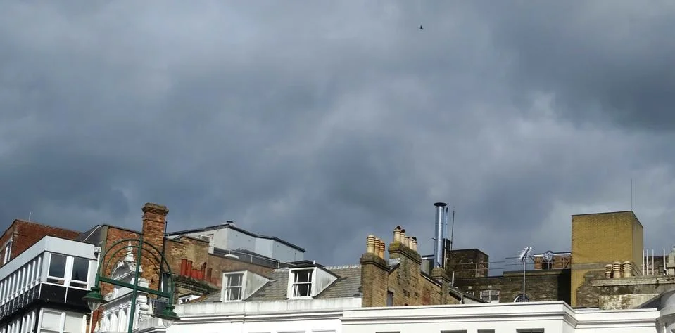 Rooftops Skyline View Stock Photos