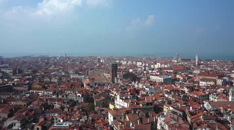 Rooftops in Venice Stock Footage 20441681