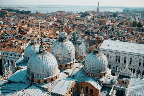 Rooftops in Venice 写真素材