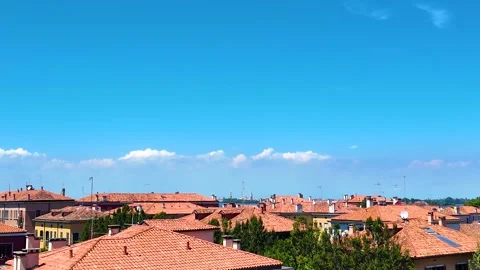 The rooftops of Venice, zoom out Stock Footage 278668235