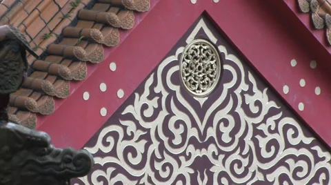 Rooftops of Wen Wu Temple Видео 39765034
