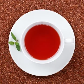 Rooibos tea in a cup Stock Photos