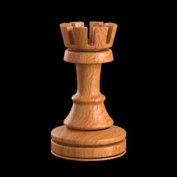 Rook Chess Piece Stock Illustration