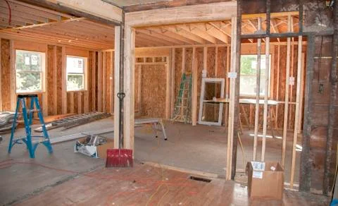 Room addition Stock Photos