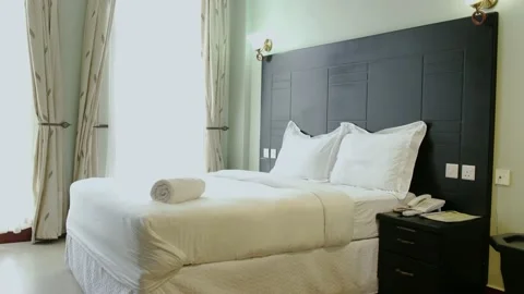 ROOM AND A BED Stock Footage 161401493