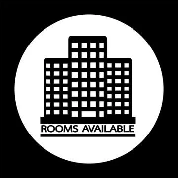 Room Available icon Illustrazione stock