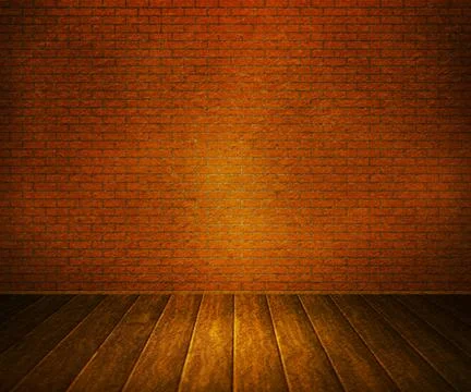 Room background brick texture Stock Illustration