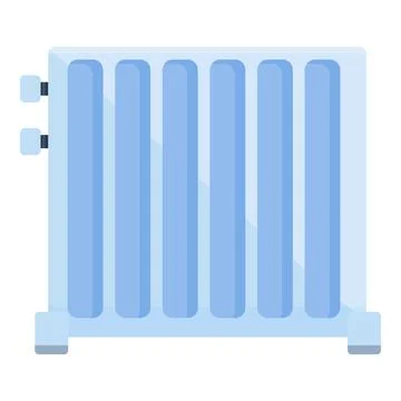 Room convector icon cartoon vector. Electric heater Illustrazione stock
