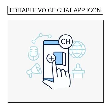 Room creating line icon Stock Illustration