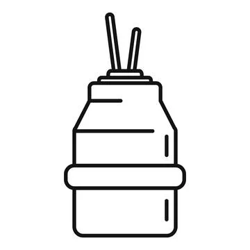Room diffuser icon, outline style Stockillustratie