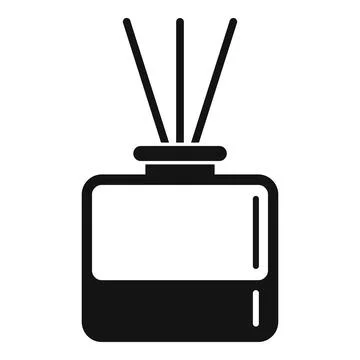 Room diffuser icon, simple style Stock Illustration