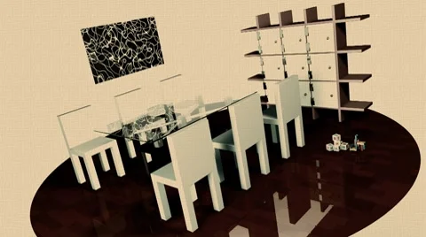 Room Flip (HD+Loop) Stock Footage 7133649