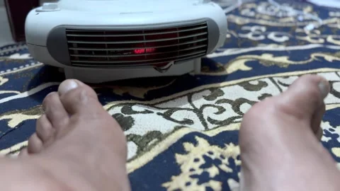Room heater for winter 動画素材 323101482