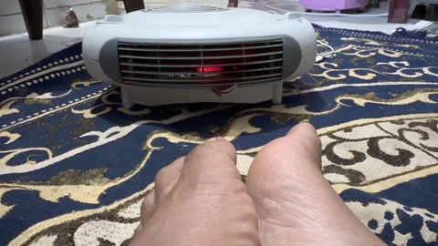 Room heater for winter 스톡 동영상 323101620