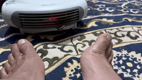 Room heater for winter 스톡 동영상 323101621