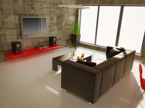 Room Stock Illustration