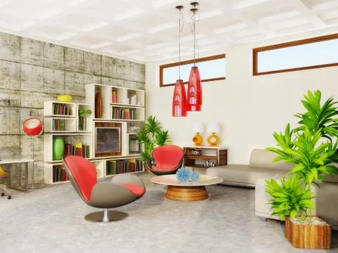 Room Stock Illustration