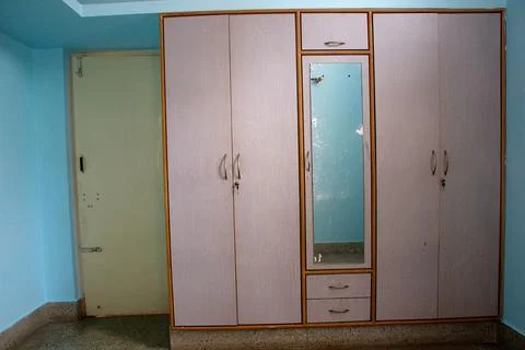 Room Interior with Wardrobe 스톡 사진