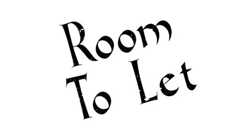 Room To Let rubber stamp Stock Illustration