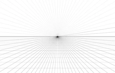 Room perspective grid background 3d Vector illustration. architecture model Stock Illustration