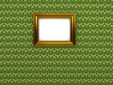 Room with picture Stock Illustration