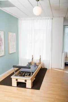Room with Pilates Machine Stock Photos