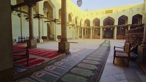 A room with a rug on the floor Stock Footage 292209871